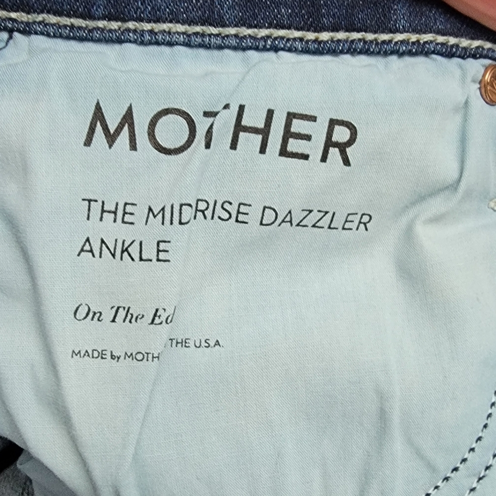 MOTHER "Mid Rise Dazzler Ankke" Jeans - Picture 7 of 11